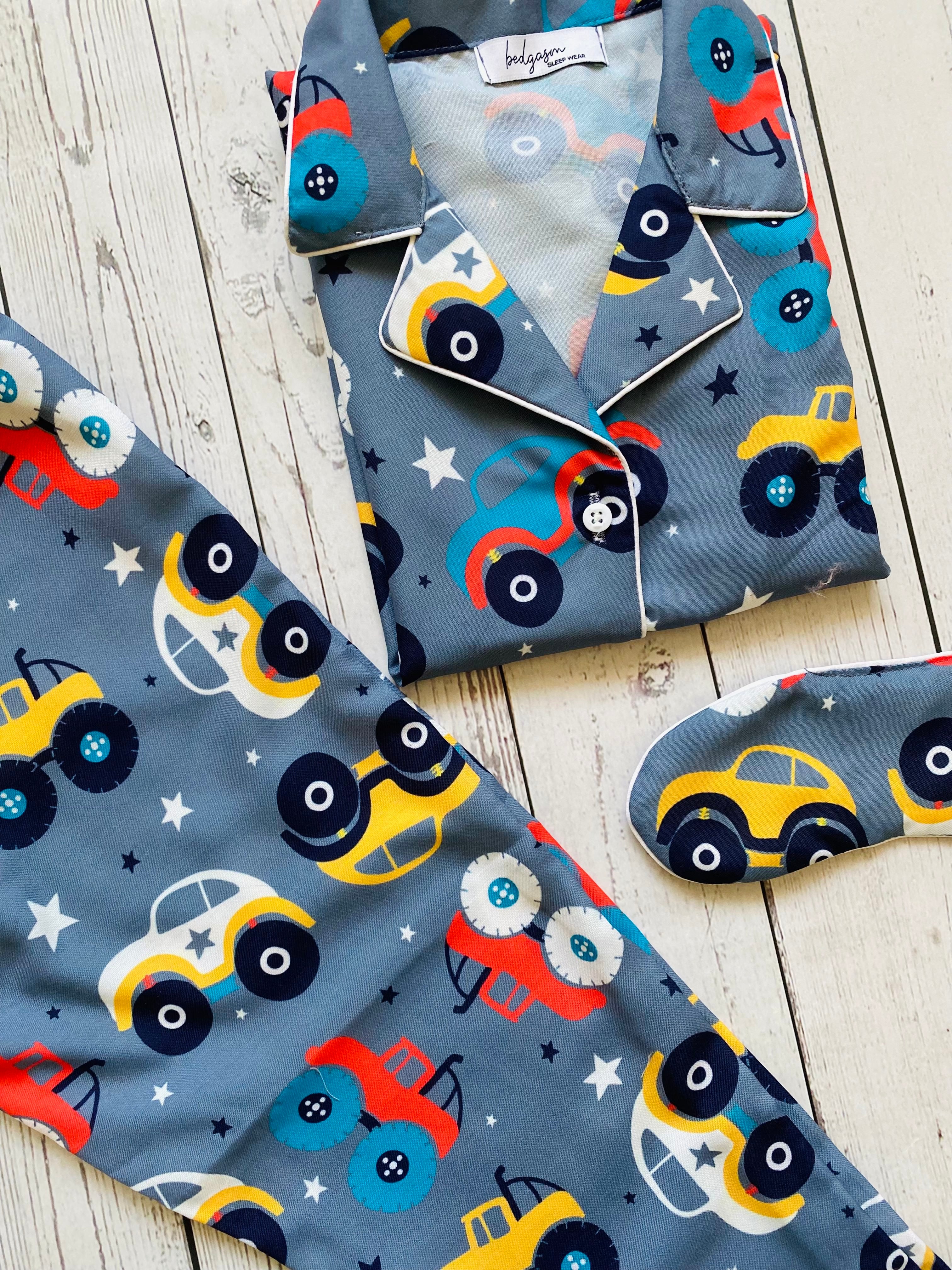 Monster Truck Nightwear Set