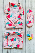 Dancing Hippos Kids Nightwear Set