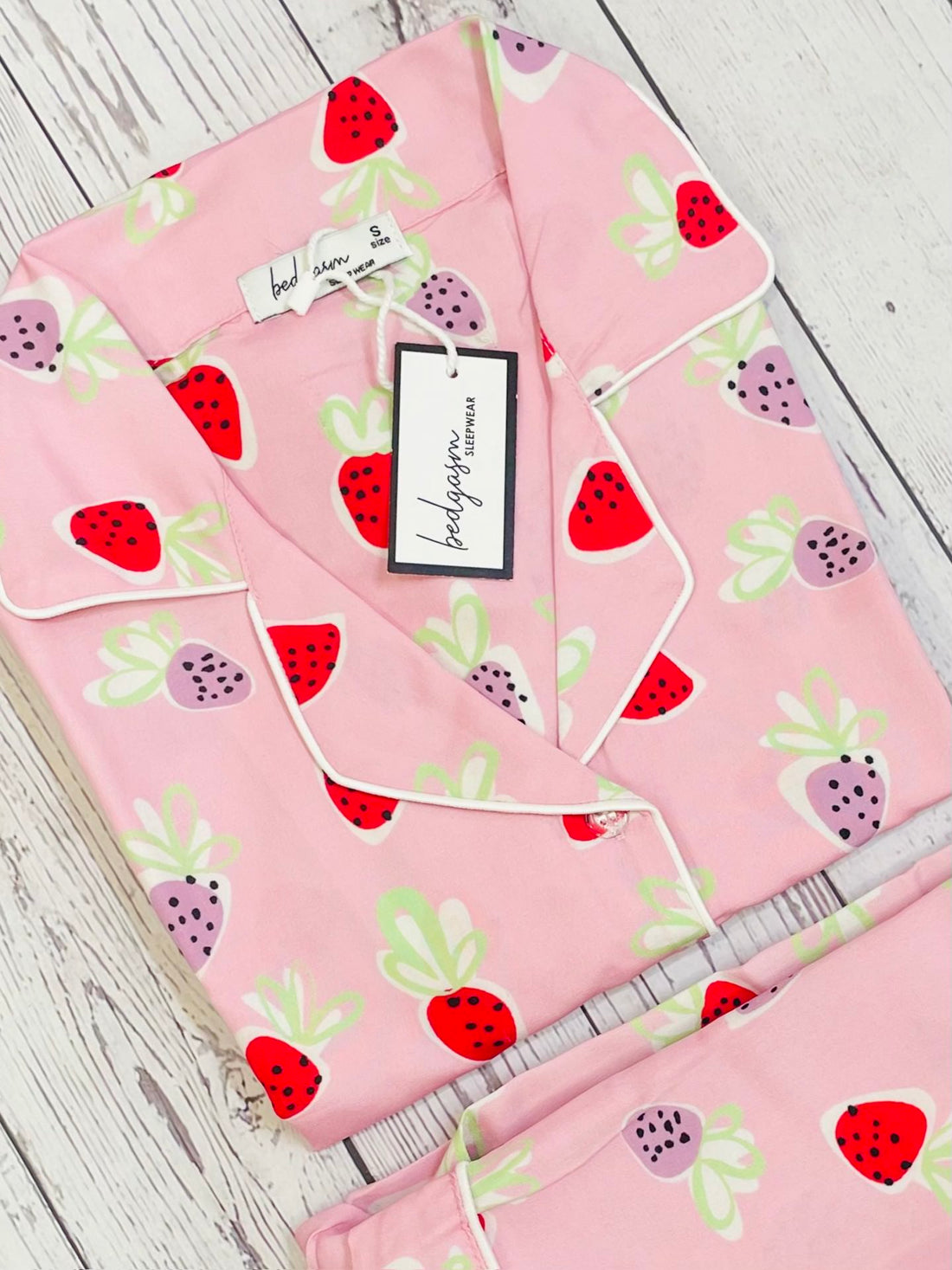 Strawberries Nightwear Set