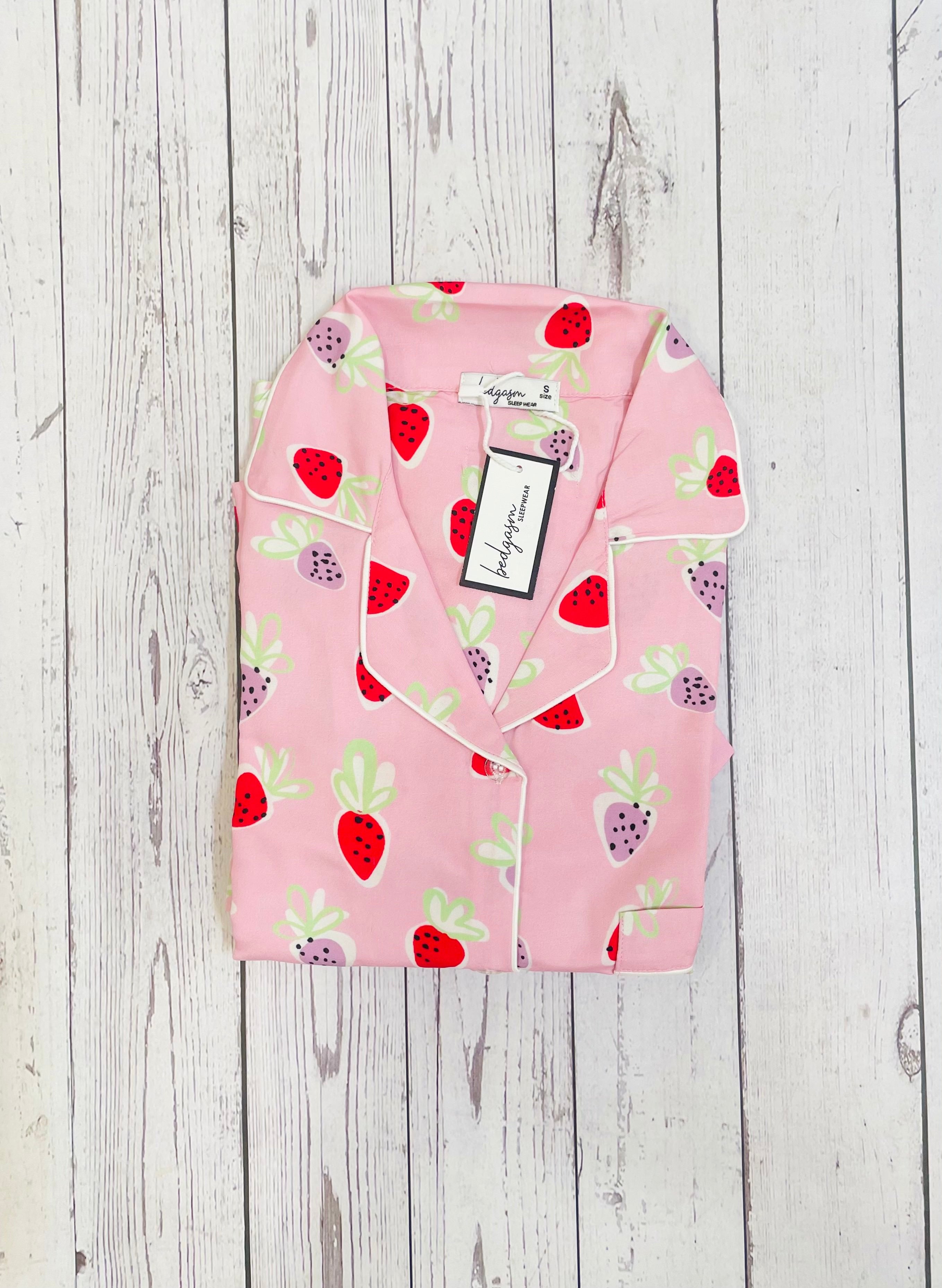 Strawberries Nightwear Set