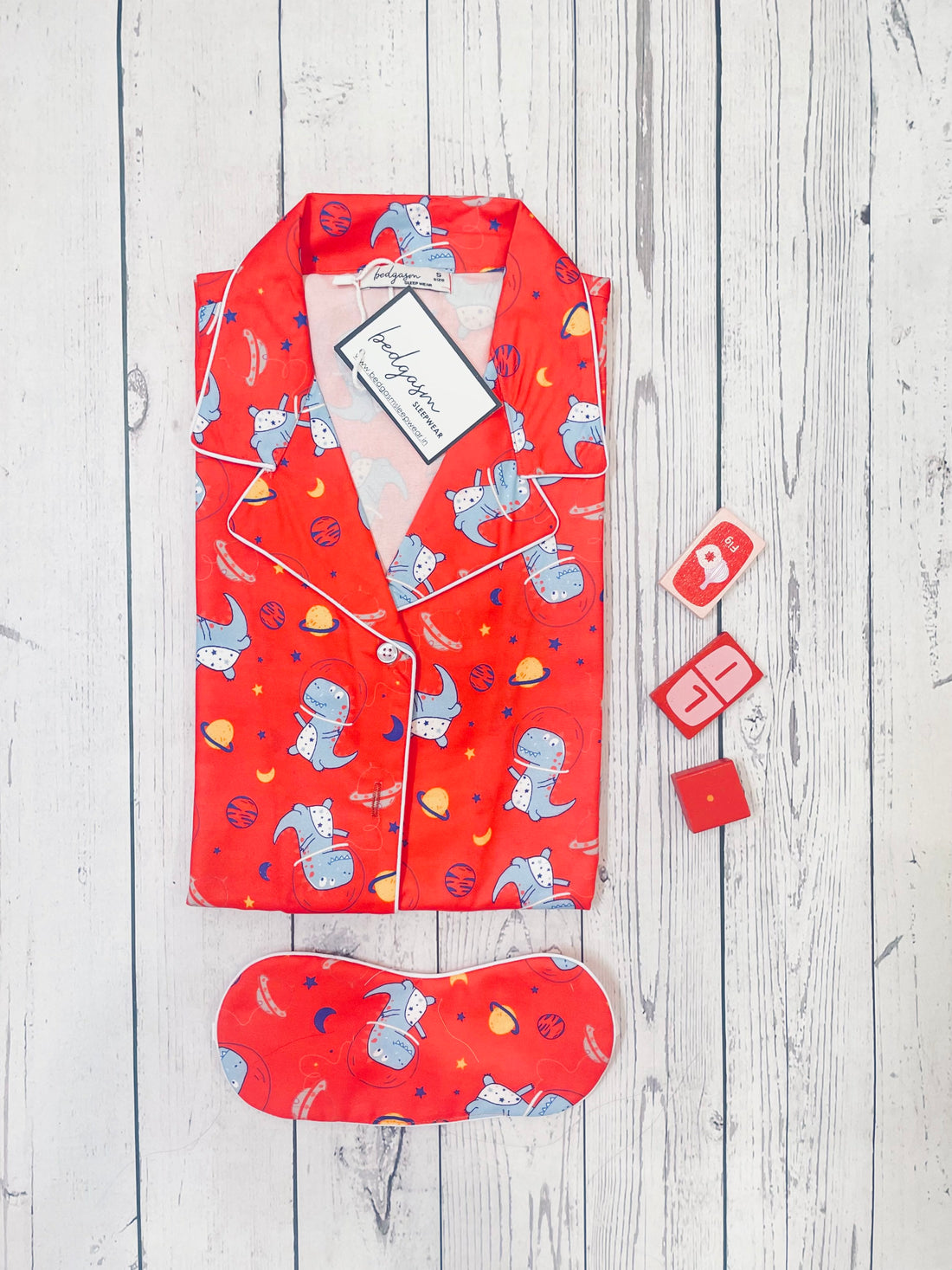 Dino in a Suit Nightwear Set