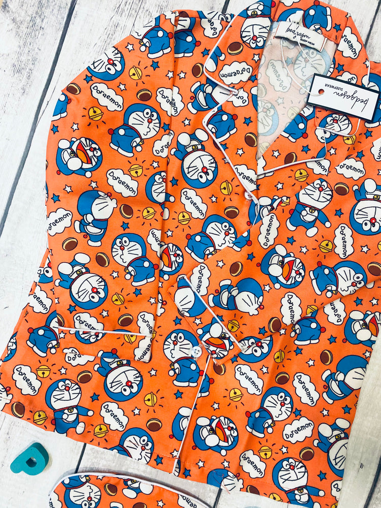 Load image into Gallery viewer, Doraemon Kids Nightwear Set
