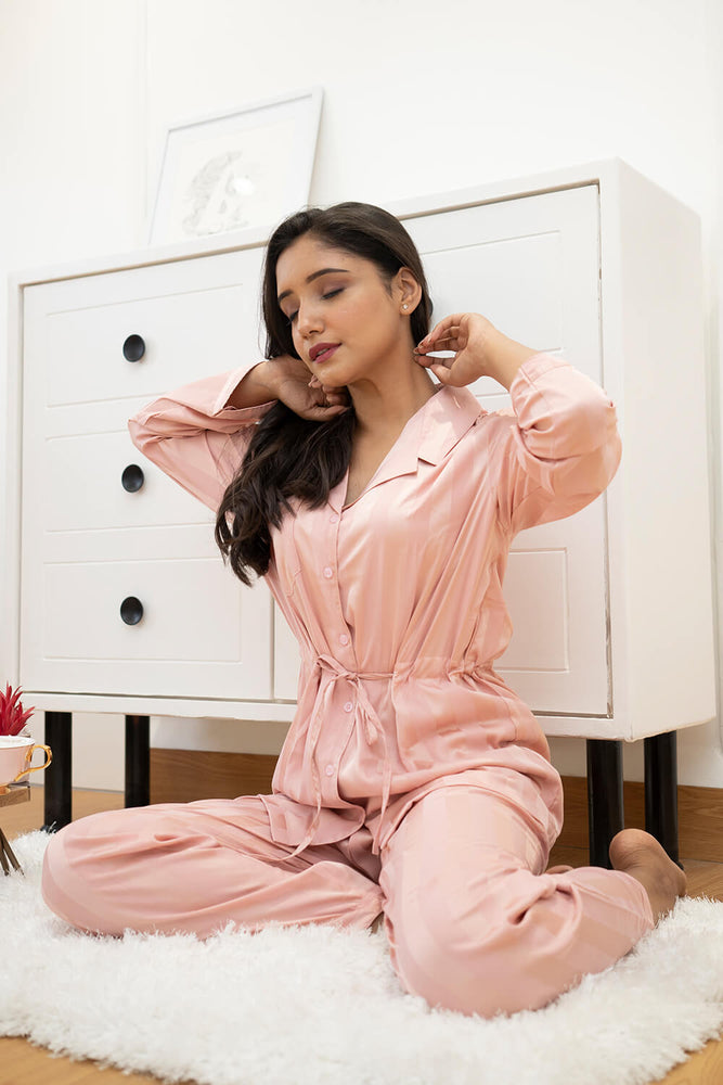 Load image into Gallery viewer, CELESTE - SOFT PINK  Nightwear Set
